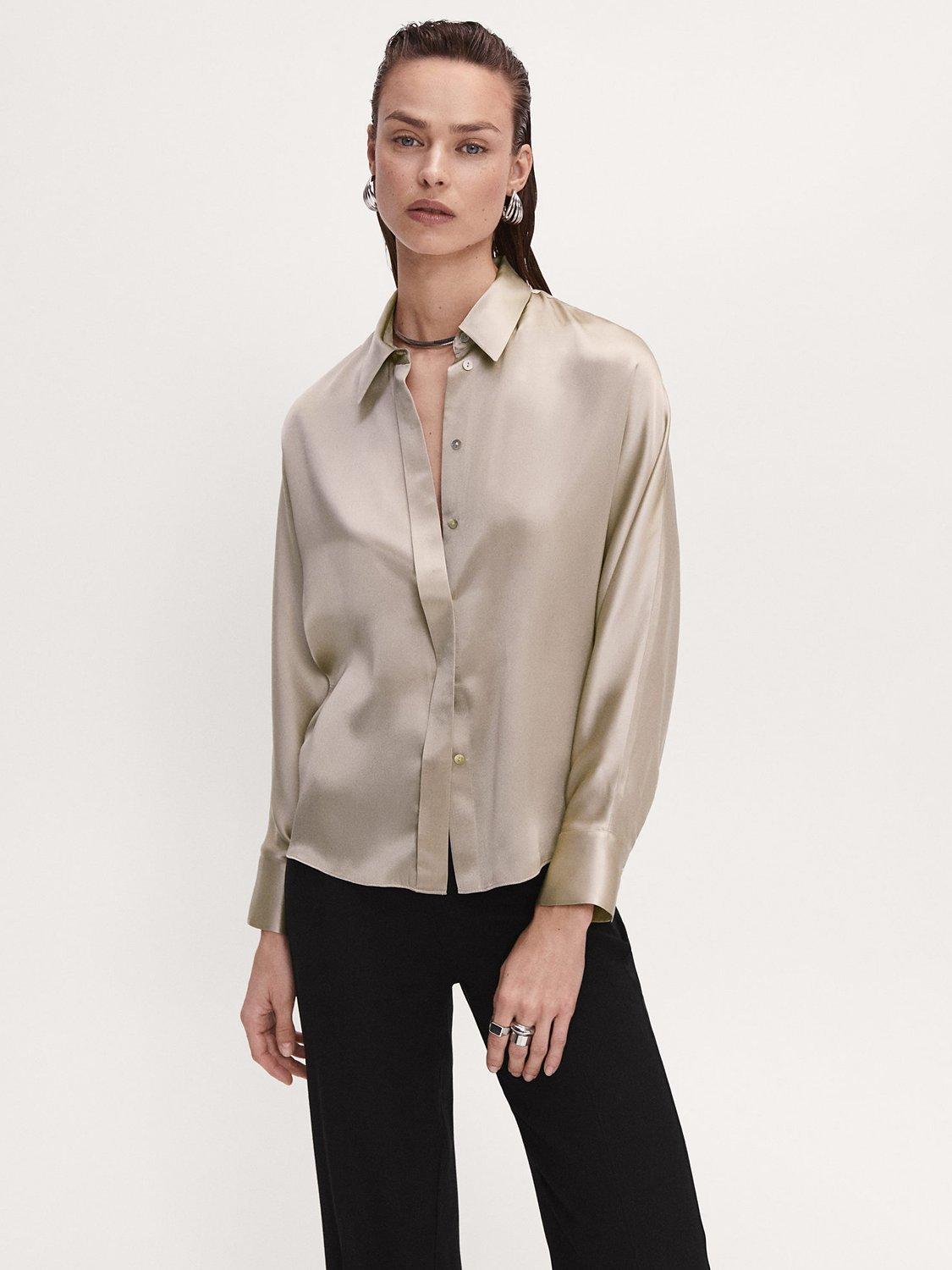 Mango Batanga Shirt, Lt Pastel Grey