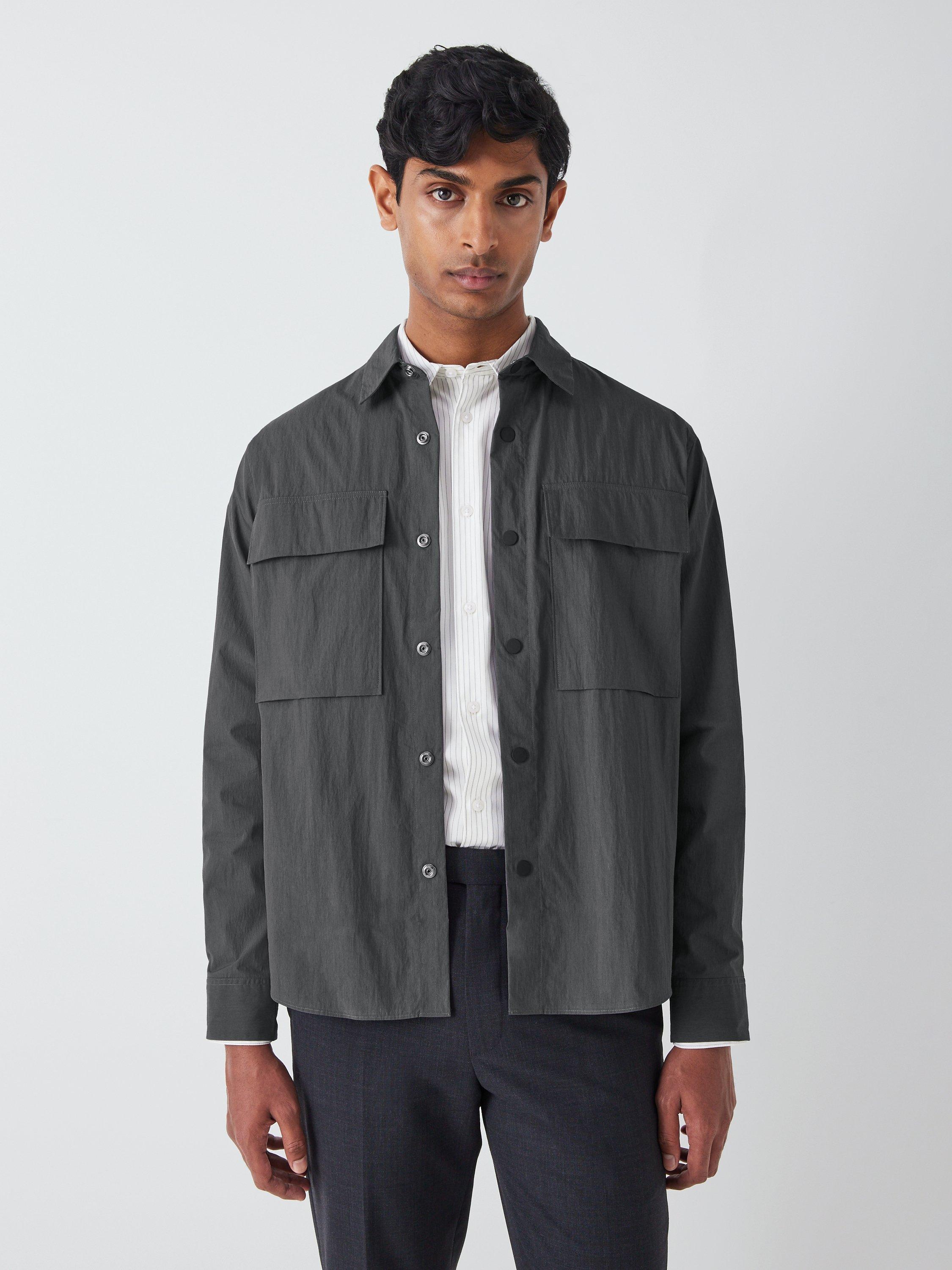 Kin Utility Overshirt, Asphalt