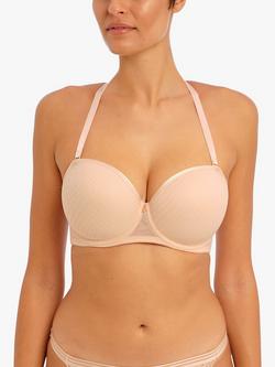 Freya Tailored Underwired Strapless Bra - view 2, Natural Beige