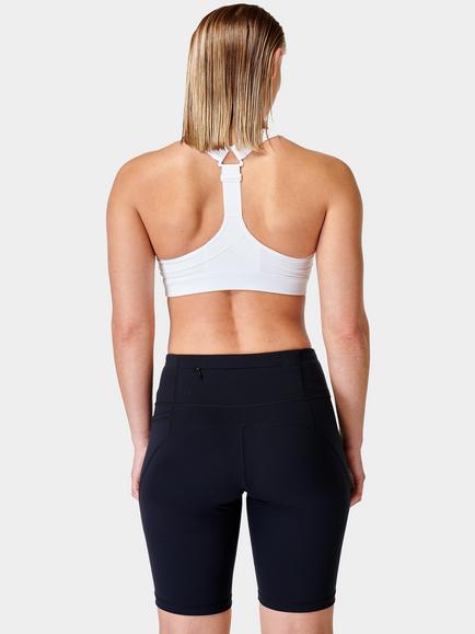 Sweaty Betty Power Medium Impact Sports Bra - view 2, White