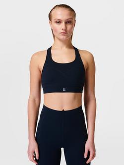Sweaty Betty Power Medium Impact Sports Bra, Black
