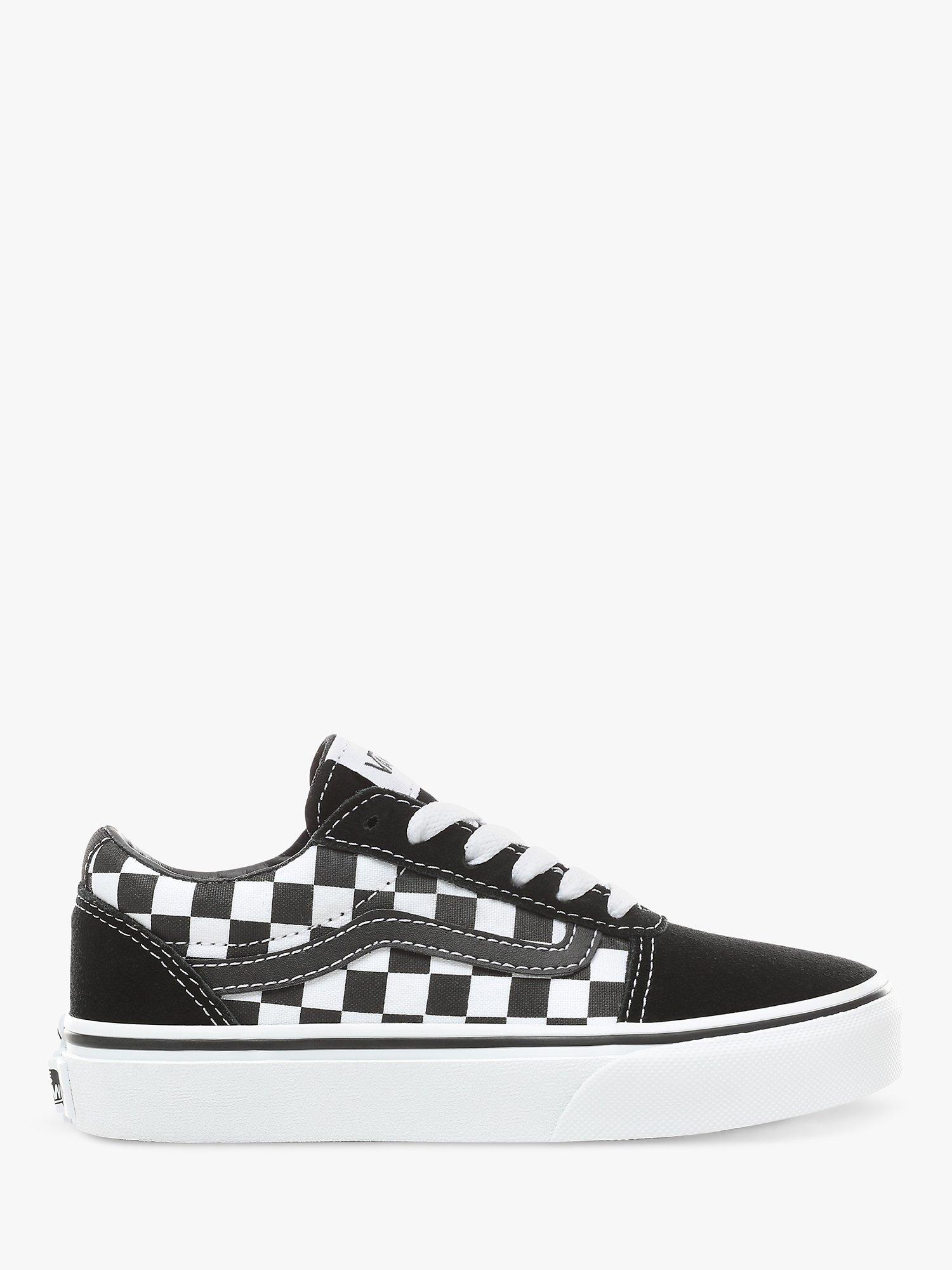 Vans Kids' Ward Check Lace-Up Trainers