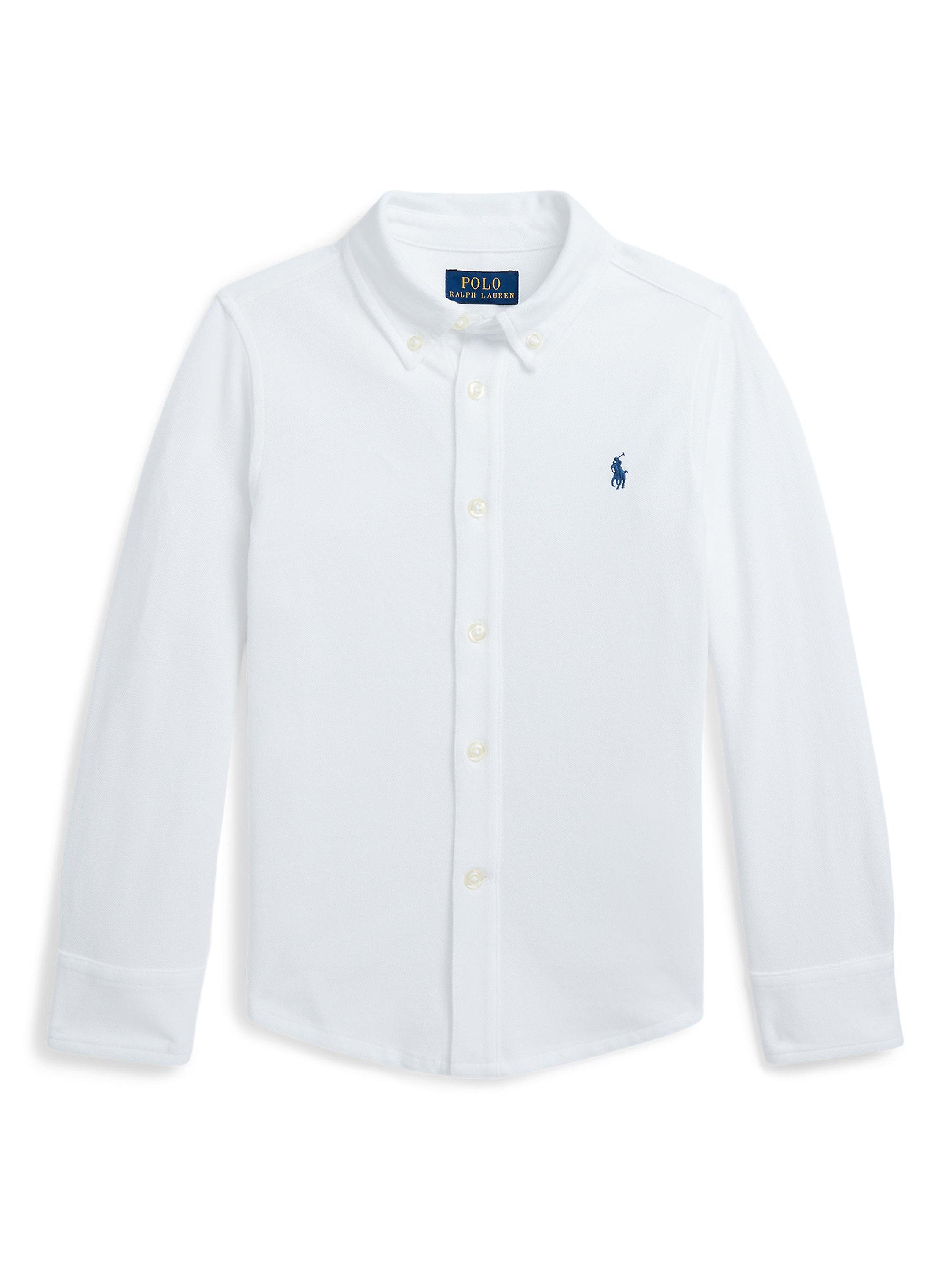 Ralph Lauren Kids' Oxford Shirt, White