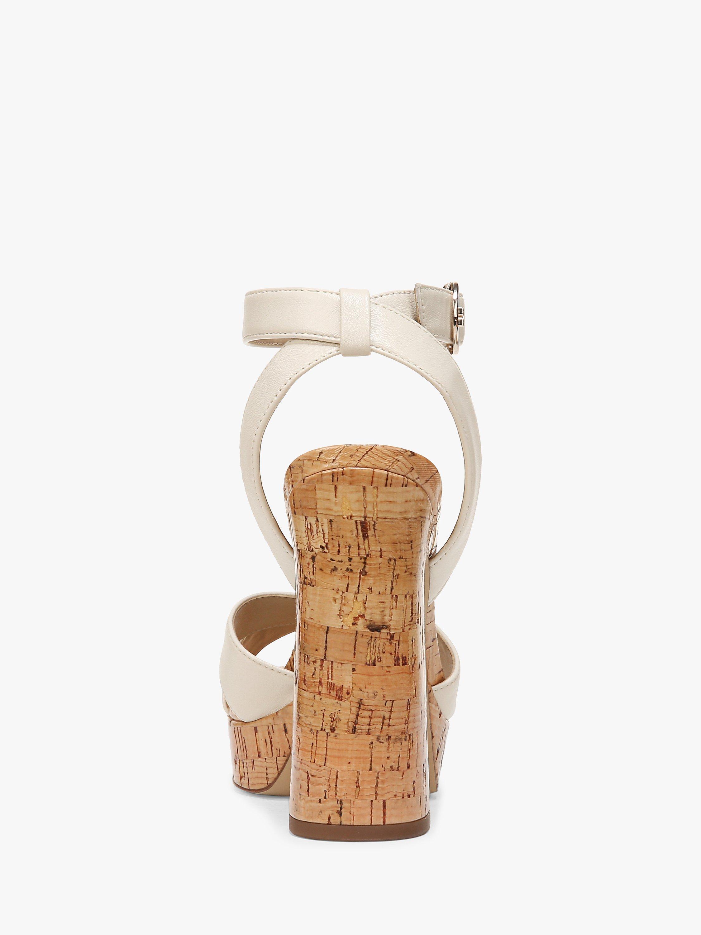 Product image 4 of 6, which shows Sam Edelman Kayna Woven Platform Sandals, Modern Ivory, 3