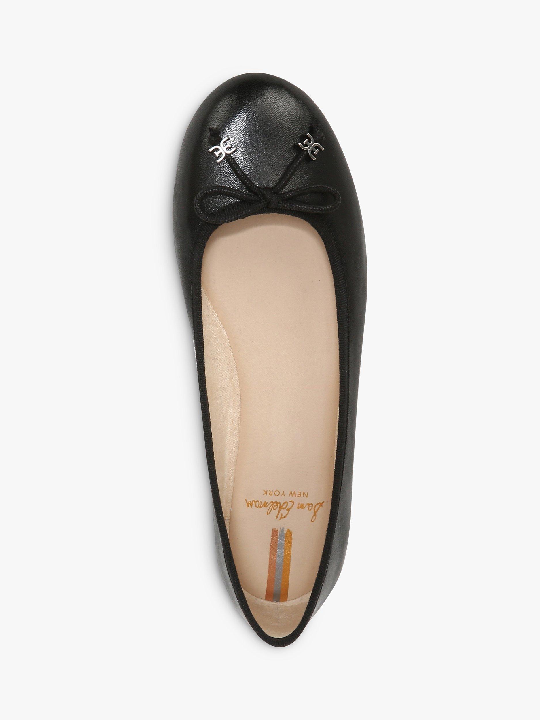 Product image 5 of 6, which shows Sam Edelman Felicia Ballet Flats, Black, 3