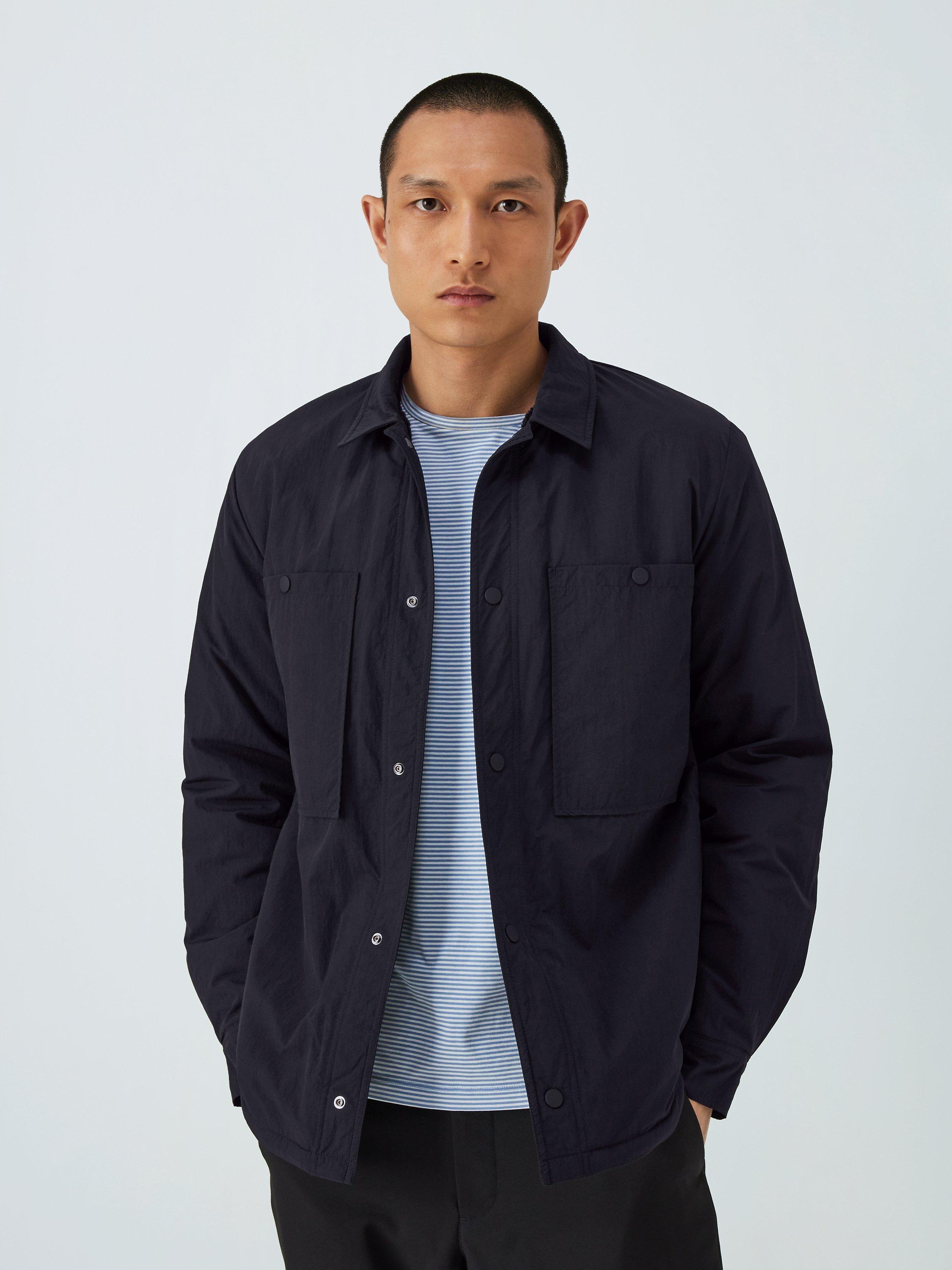 Kin Borg Lined Overshirt, Black Beauty