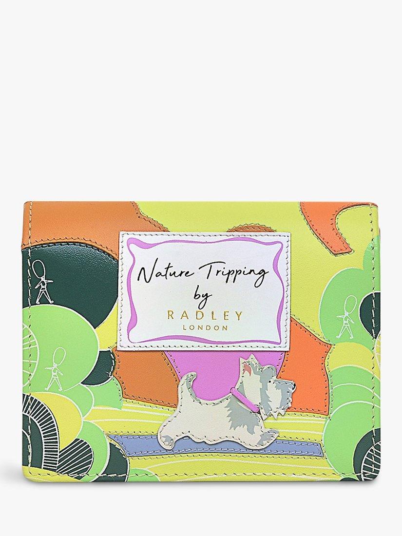 Radley Book Street Nature Tripping Small Flap Over Purse, Chalk/Multi