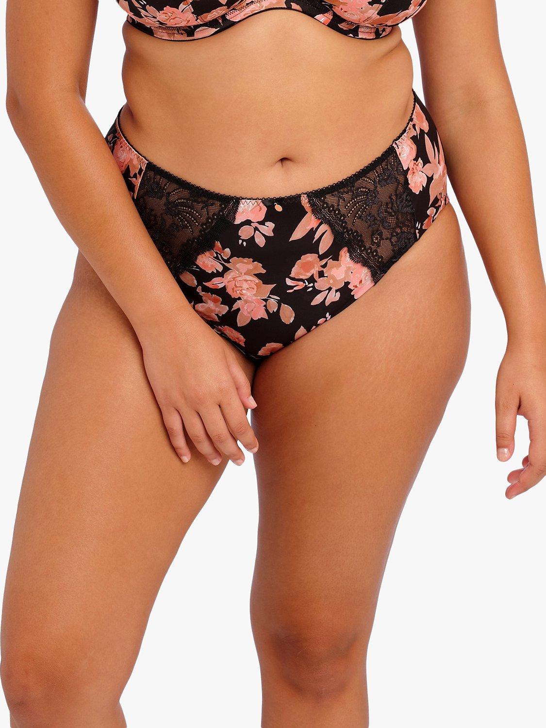 Elomi Morgan Floral Print Full Knickers, Watercolour
