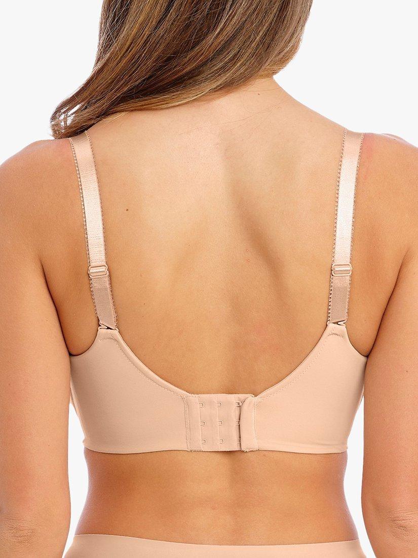 Product image 2 of 3, which shows Fantasie Smoothease T-Shirt Bra, Beige, 30E