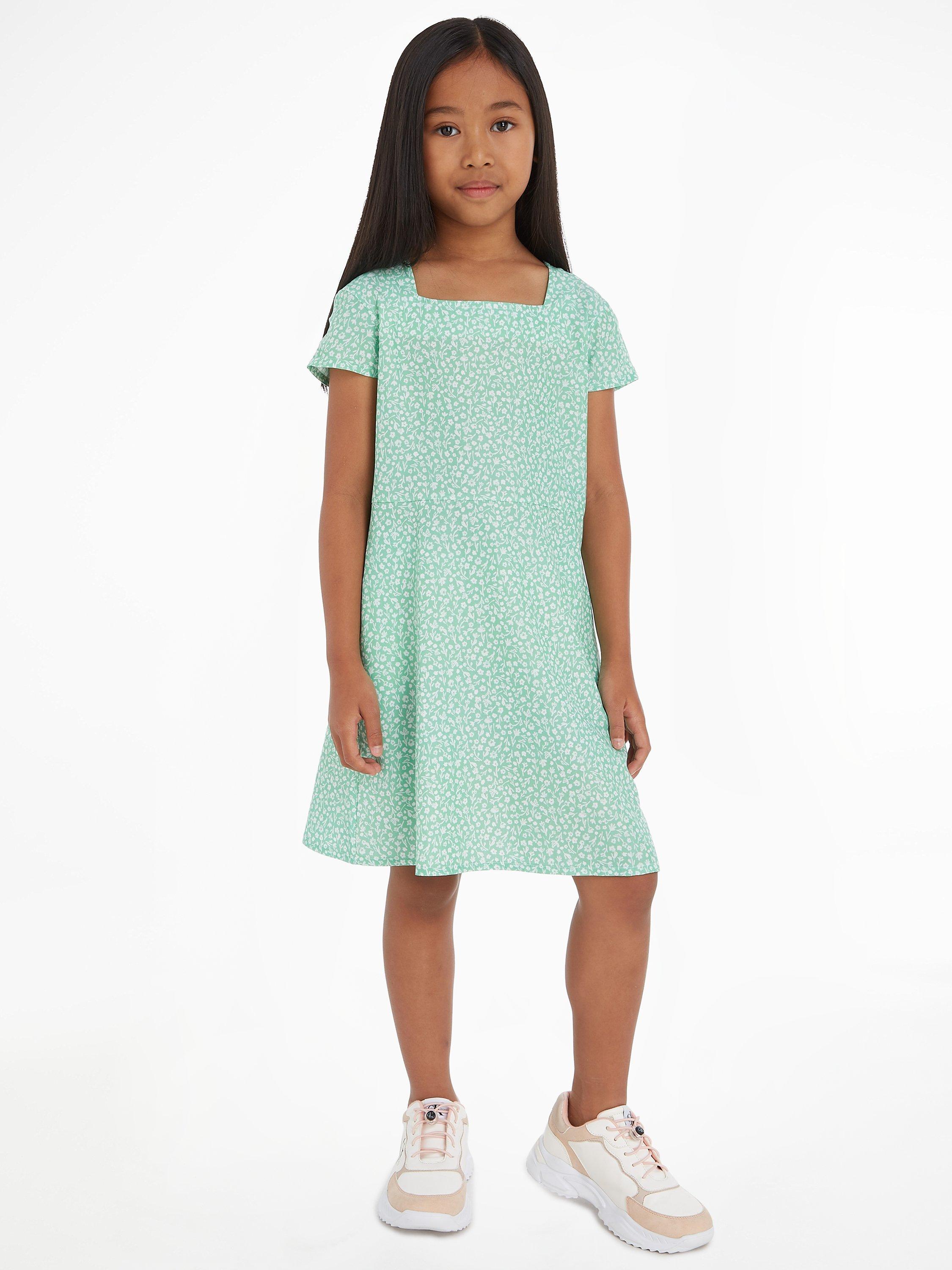 Calvin Klein Jeans Kids Floral Mini Dress Multi