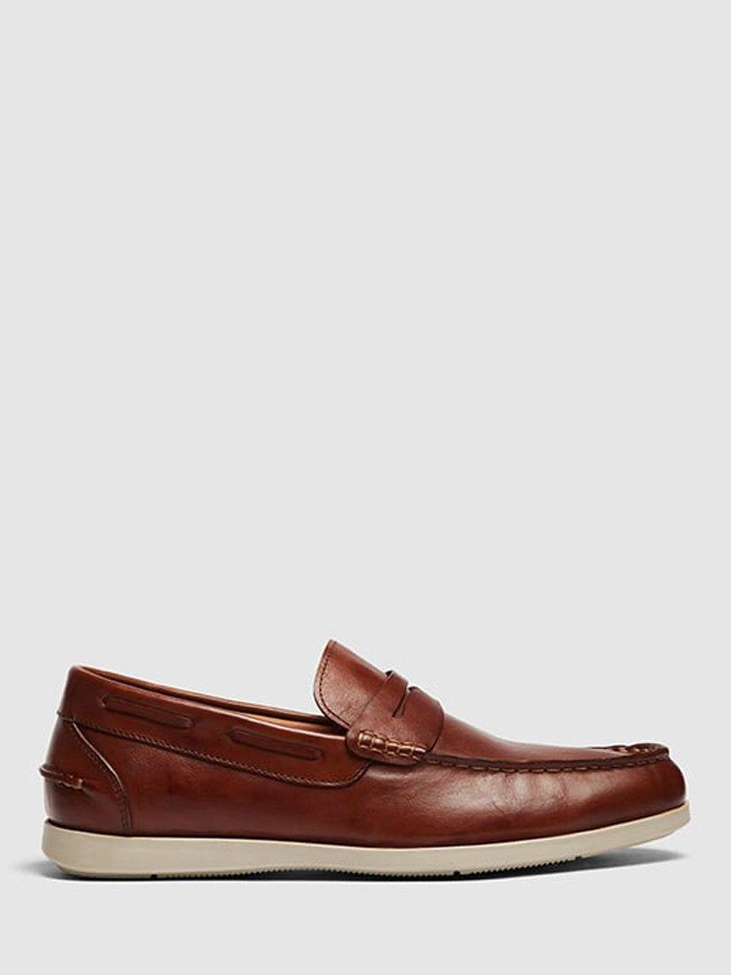 Rodd & Gunn Greytown Mocc Slip On Loafers, Cognac 