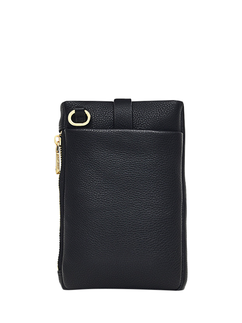 Product image 2 of 4, which shows Radley Mallow Street Leather Cross Body Phone Bag, Black, One Size