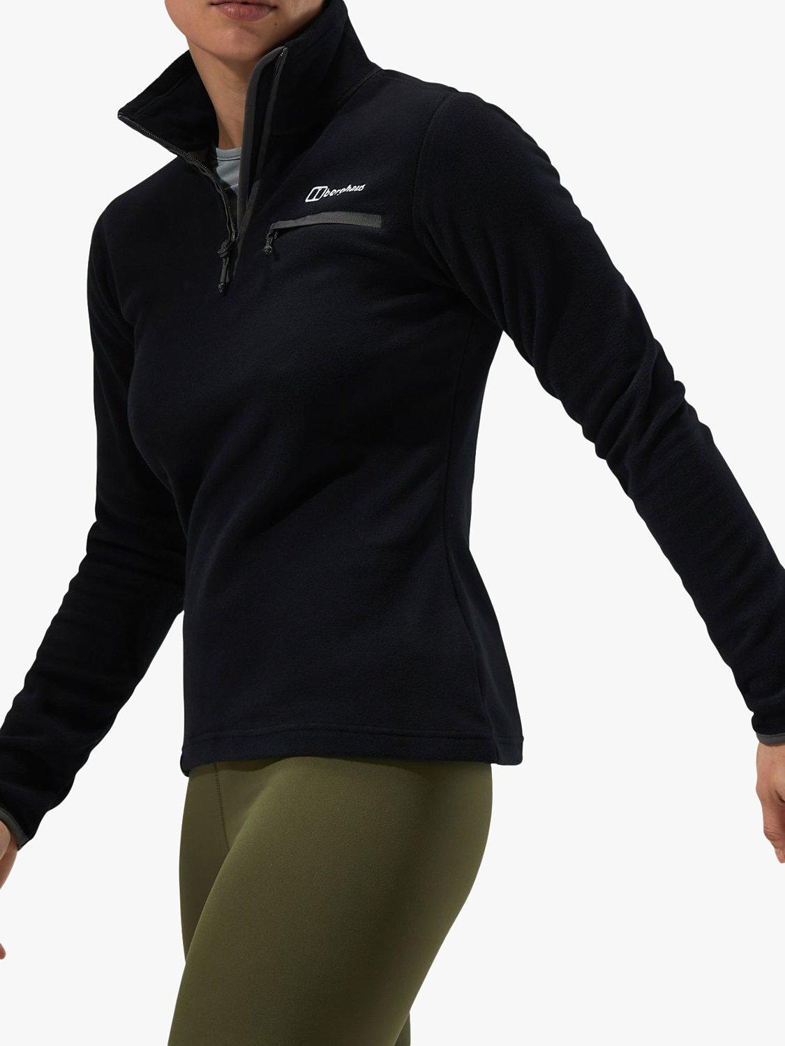 Berghaus Prism 2.0 Micro Half Zip Fleece, Jet Black