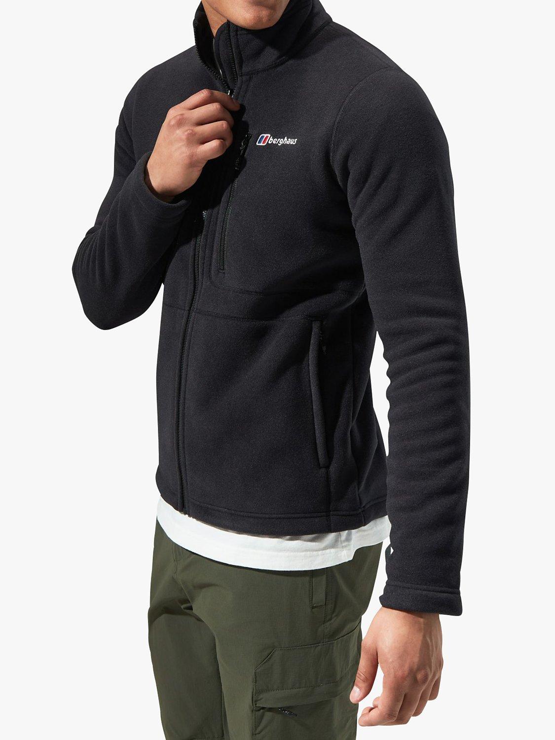 berghaus Zip Thermal Long Sleeve Fleece, Jet Black