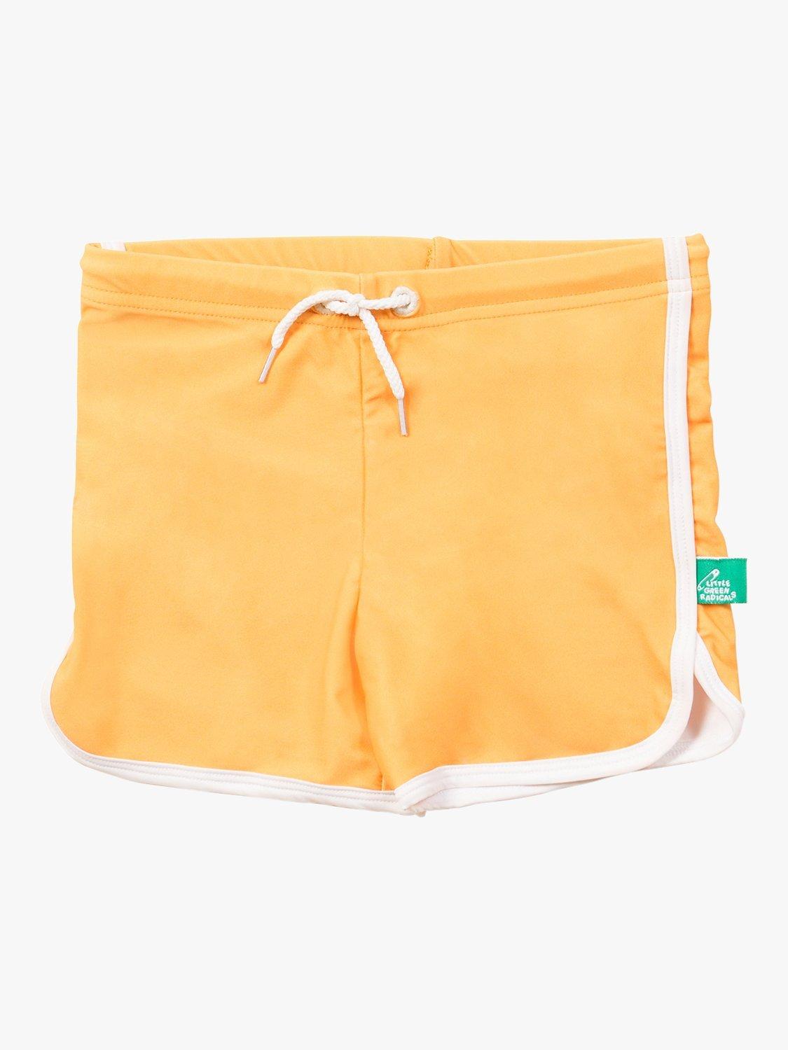 Little Green Radicals Baby Recycled Swim Shorts, Gold