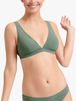 sloggi Shore Arienzo Triangle Bikini Top, Urban Green, Urban Green