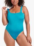 sloggi Shore Fornillo Reversible Swimsuit, Turquoise/Purple