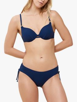 Triumph Summer Glow Underwired Padded Bikini Top, True Navy, True Navy