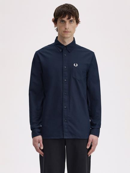 Fred Perry Oxford Shirt, 608 Navy