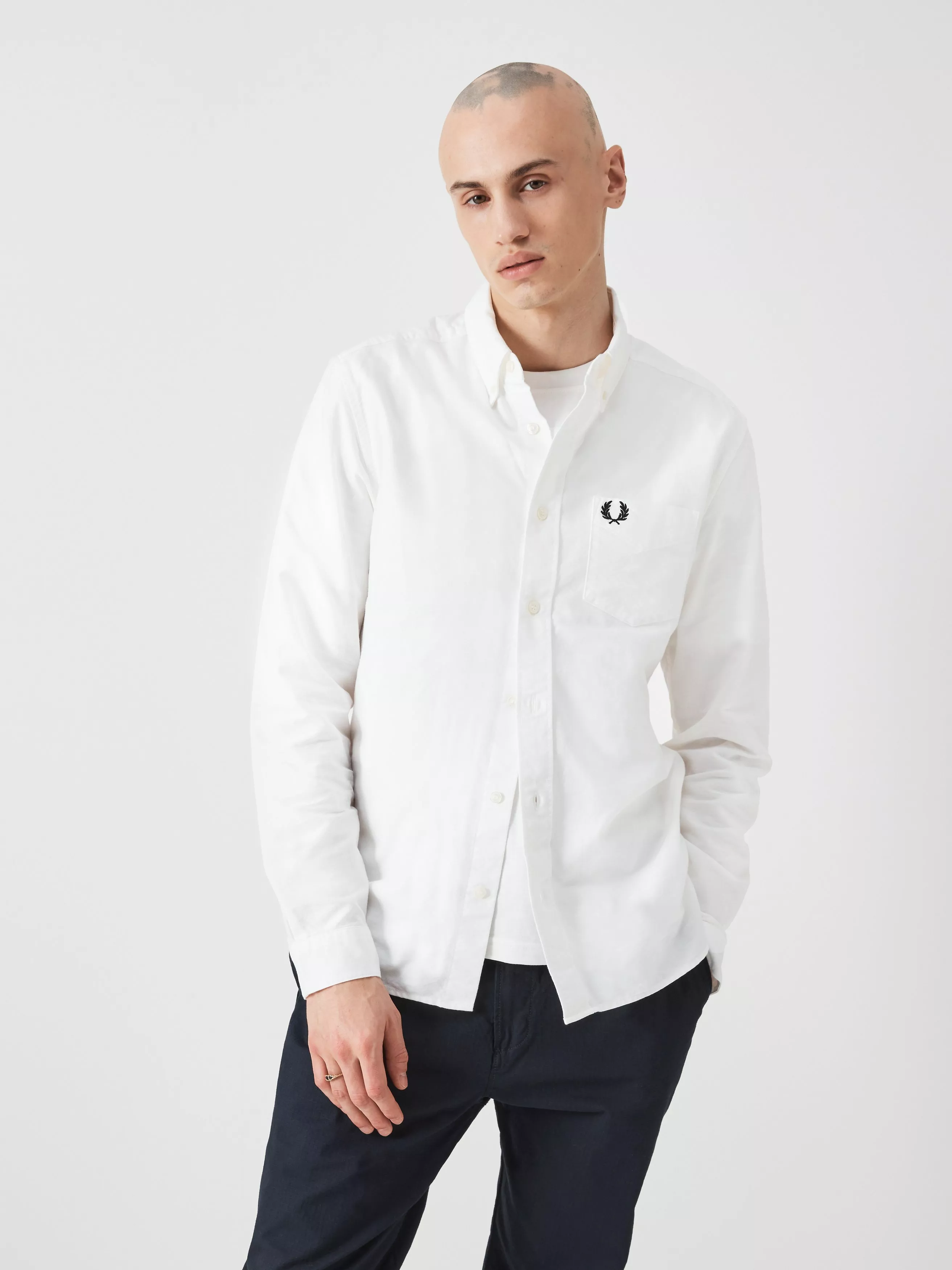 Fred Perry White John Lewis Partners