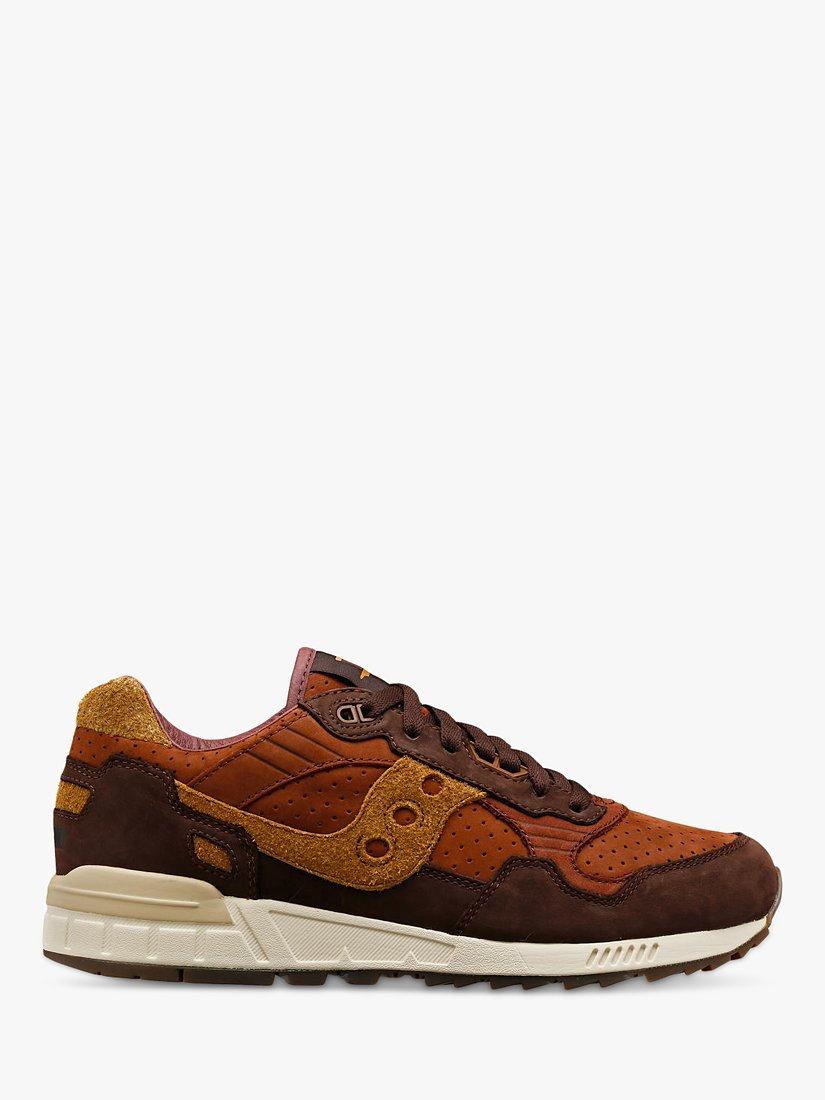 Saucony Shadow 5000 Lace Up Trainers, Coffee
