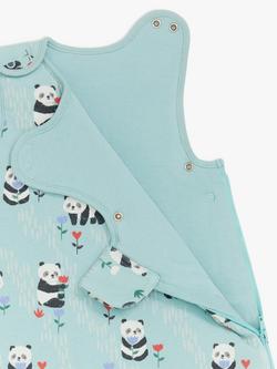John Lewis Panda Baby Sleeping Bag, 1.5-2.5 Tog, Pack of 2, Multi - view 2, Multi