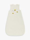 John Lewis Spotty Bee Baby Sleeping Bag, 2.5 Tog, Natural