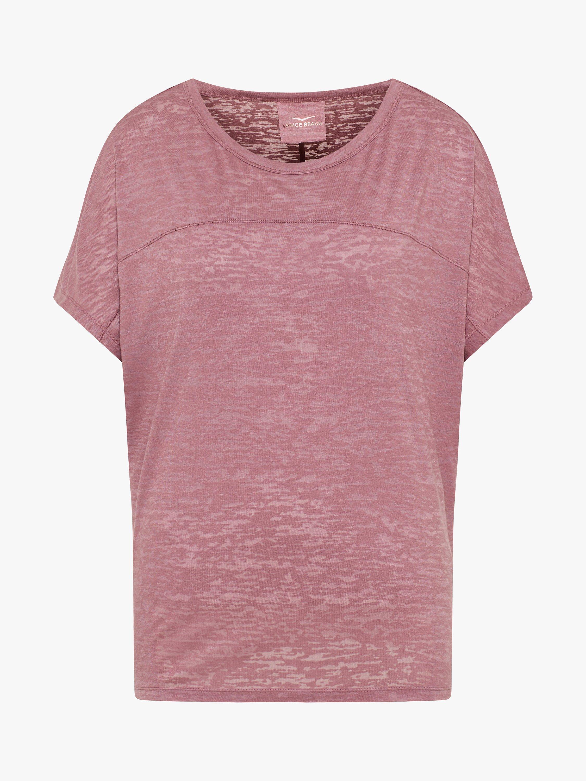 Product image 4 of 7, which shows Venice Beach Kayla T-Shirt, Mineral Red, M