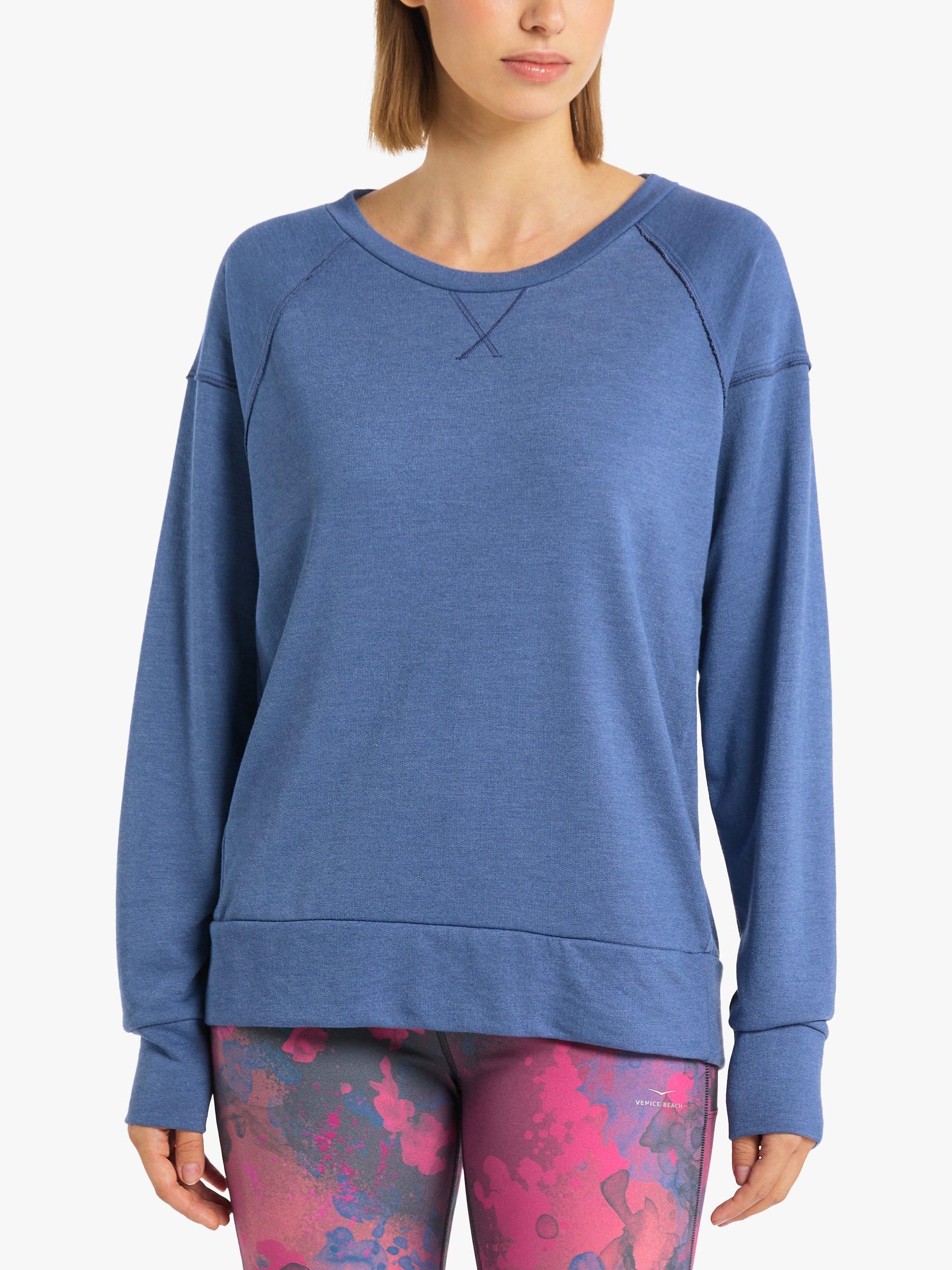 Venice Beach Francie Sweatshirt, Sea Blue
