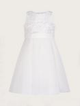 Monsoon Baby Odette Alice Tulle Dress, Ivory