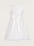 Monsoon Baby Odette Alice Tulle Dress, Ivory