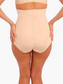 Wacoal Ines Secret High Waist Slimming Brief Knickers - view 2, Frappe