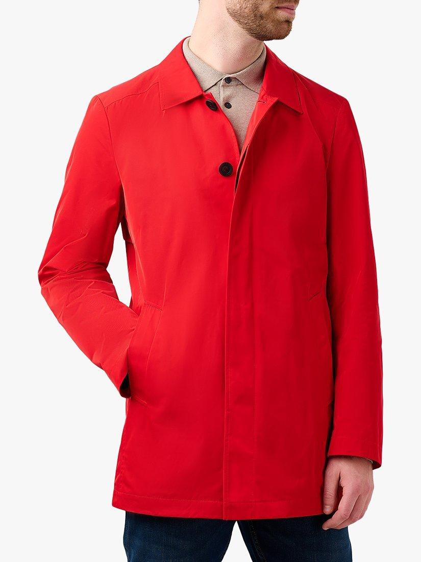 Product image 1 of 3, which shows Guards London Wellington Raincoat, Red, 36R