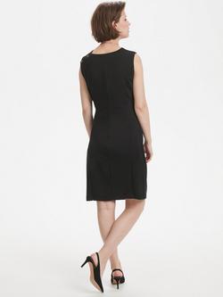KAFFE India Sleeveless Cocktail Dress, Black - view 2, Black