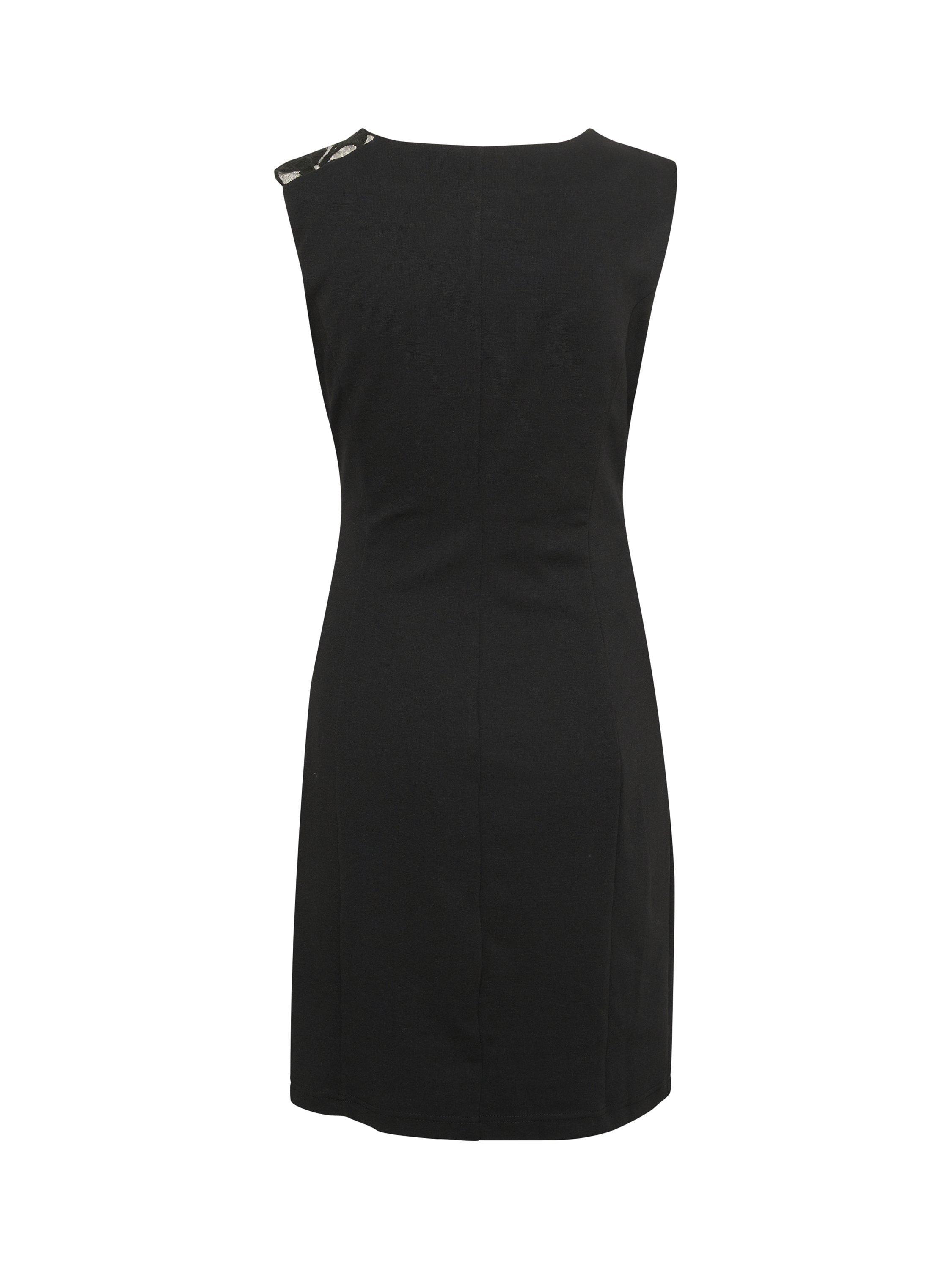 Product image 6 of 6, which shows KAFFE India Sleeveless Cocktail Dress, Black, M