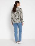 KAFFE Paisley Printed V-Neck Blouse