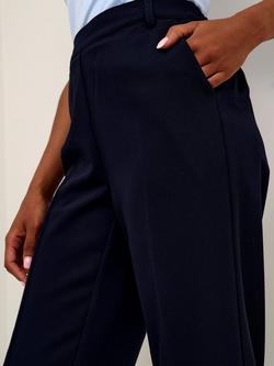 KAFFE Sakura Slim Tailored Trousers - view 2, Midnight Marine