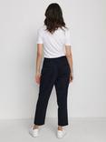 KAFFE Sakura Slim Tailored Trousers, Midnight Marine