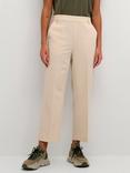 KAFFE Sakura Cropped Trousers, Antique White