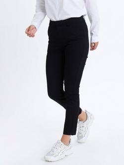 KAFFE Lea Chino Trousers, Deep Black