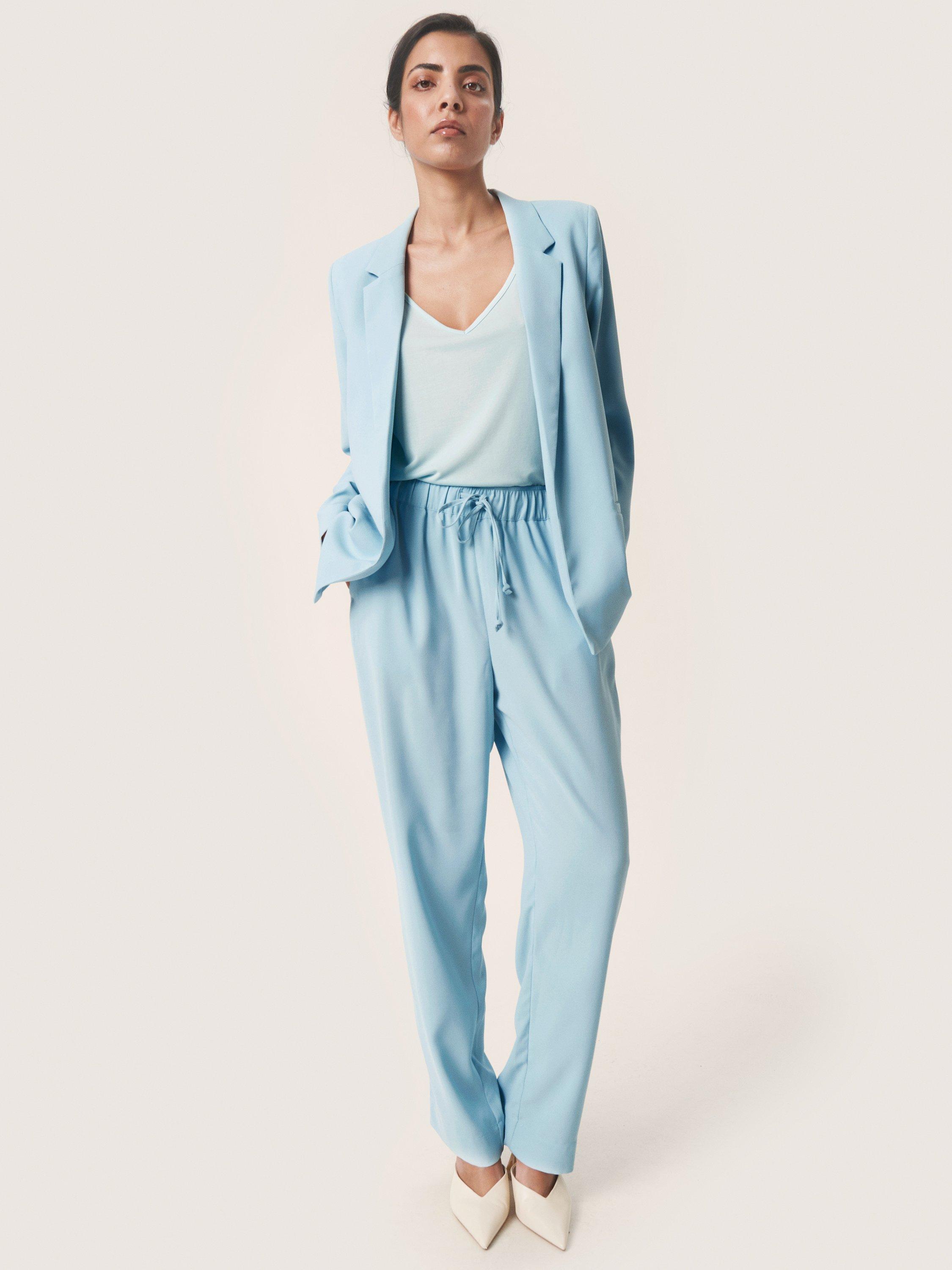 Soaked In Luxury Shirley Plain Open Neck Blazer