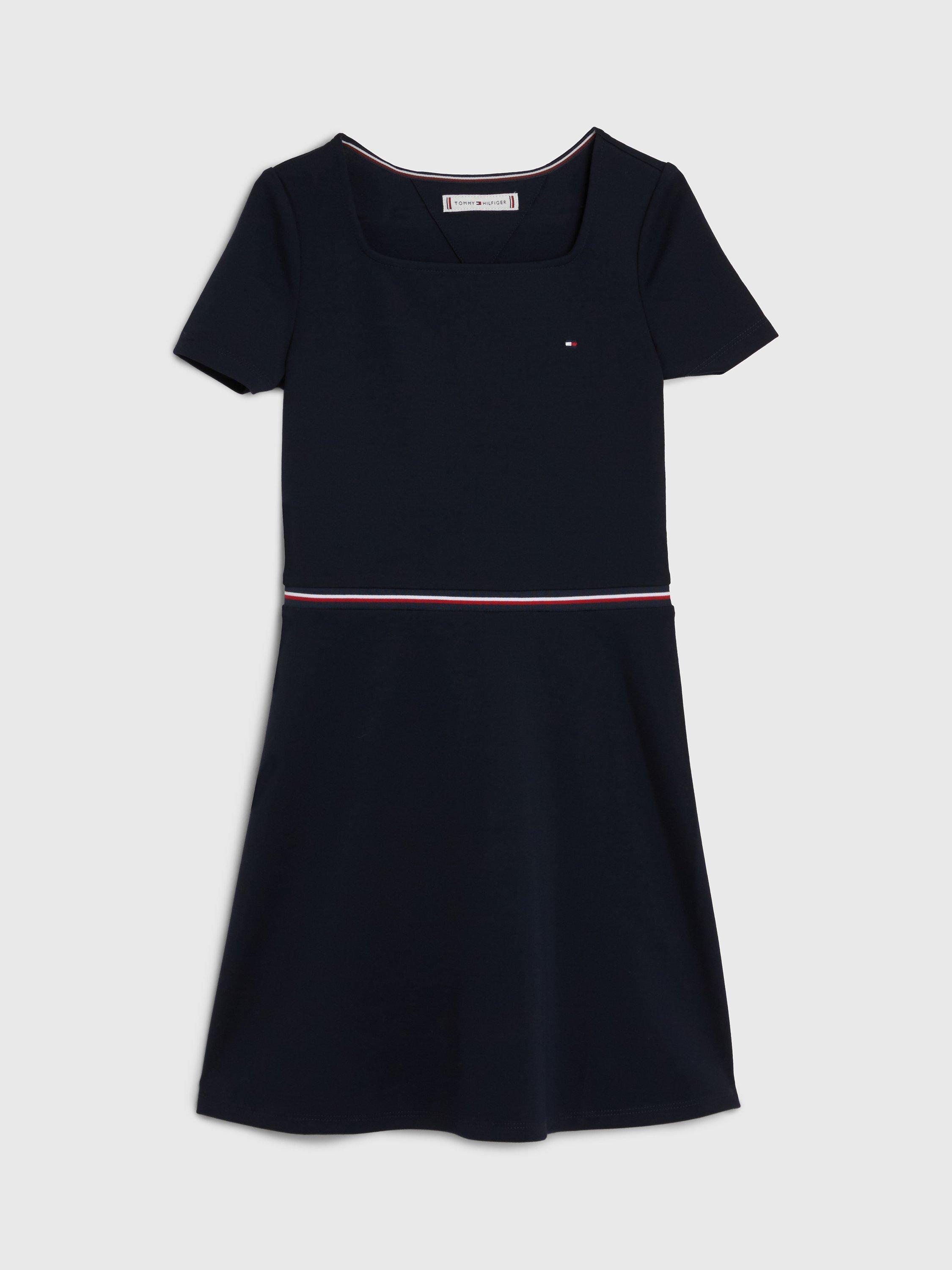 Tommy Hilfiger Kids' Skater Dress, Desert Sky