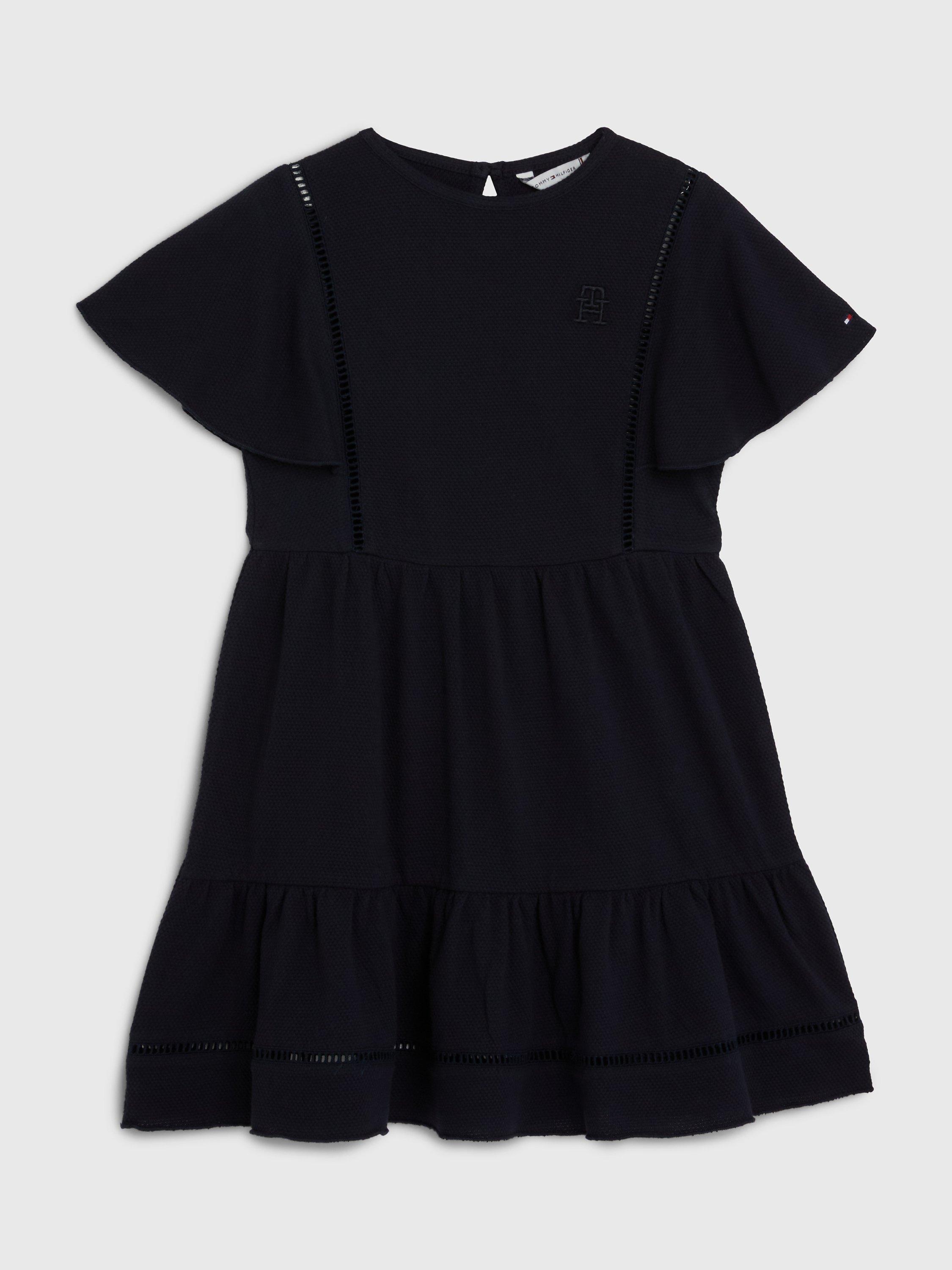 Tommy Hilfiger Kids' Flutter Dress, Desert Sky