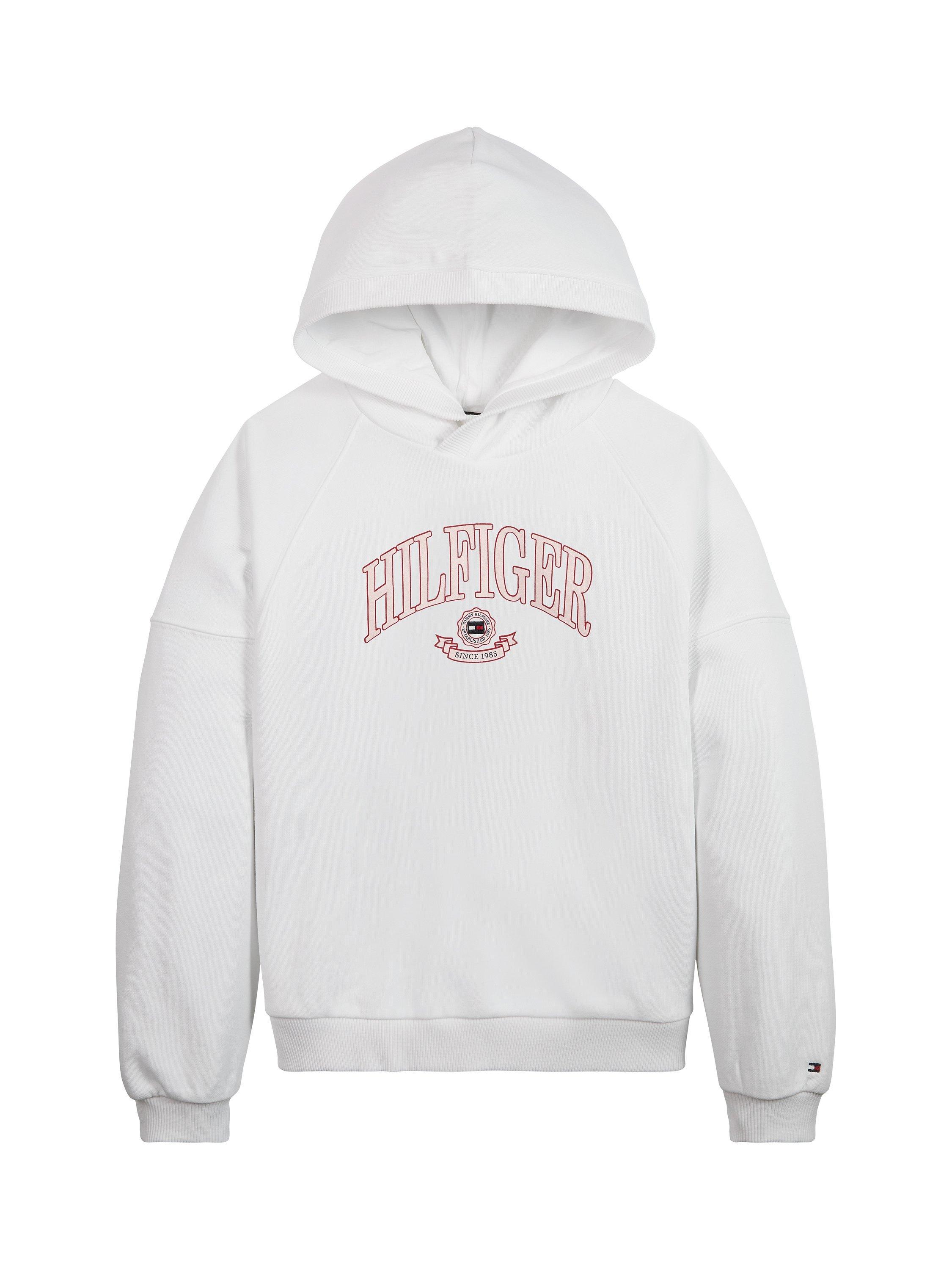 Tommy Hilfiger Kids' Varsity Hoodie, White