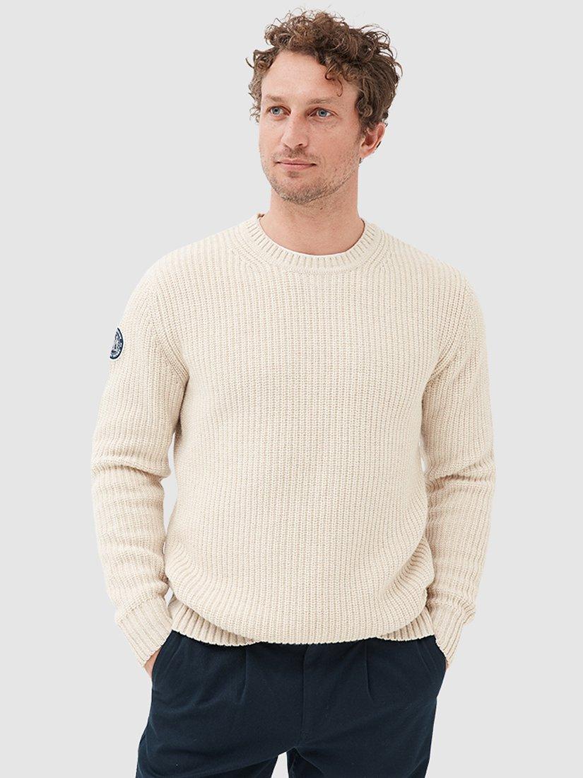 Gilbert X Rodd & Gunn Twickenham Knit Jumper, Natural 