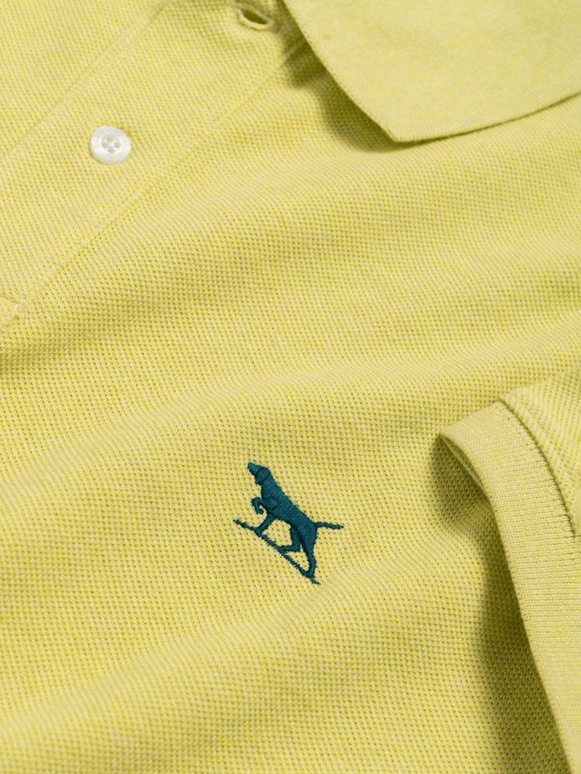 Product image 5 of 5, which shows Rodd & Gunn The Gunn Cotton Slim Fit Short Sleeve Polo Shirt, Limoncello, XS