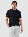 Rodd & Gunn The Gunn Cotton Slim Fit Short Sleeve Polo Shirt, Onyx