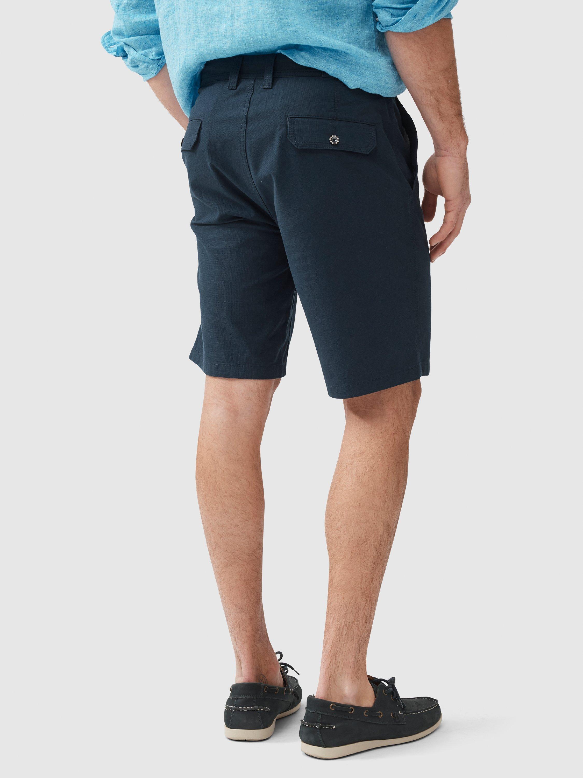 Product image 3 of 4, which shows Rodd & Gunn The Gunn Stretch Cotton 9" Bermuda Shorts, Navy, 28
