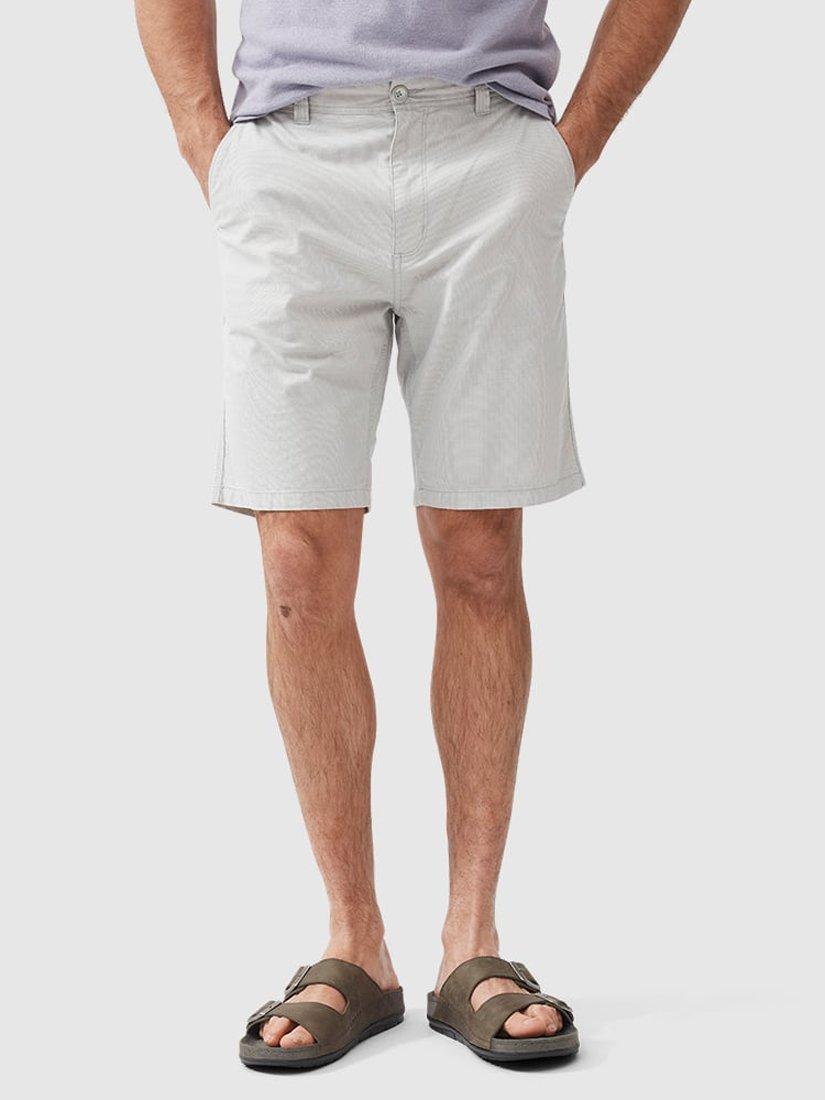 Product image 1 of 6, which shows Rodd & Gunn The Gunn Stretch Cotton 9" Bermuda Shorts, Coconut, 28