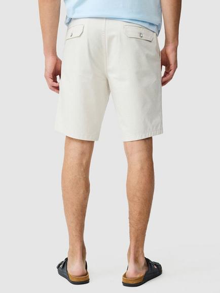 Rodd & Gunn The Gunn Stretch Cotton 9" Bermuda Shorts - view 2, Coconut